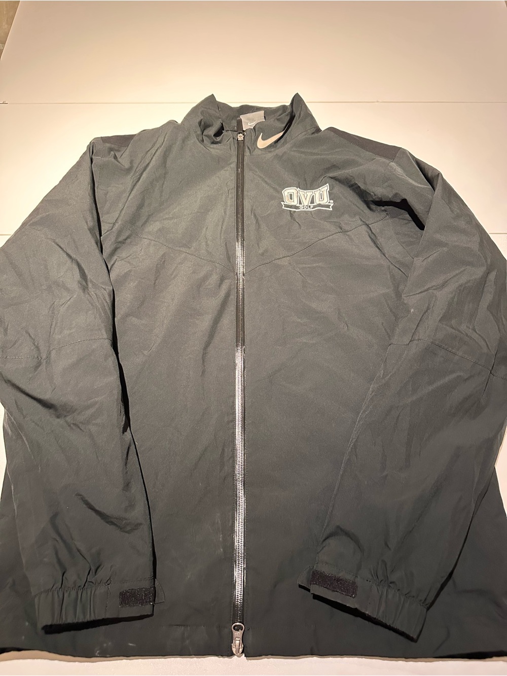 Nike Black Full-Zip Jacket with OVU Chest Logo